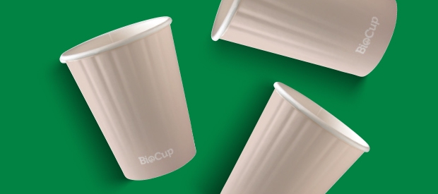 BioCup Aqueous – Water-based lining – Double Wall Hot Cup