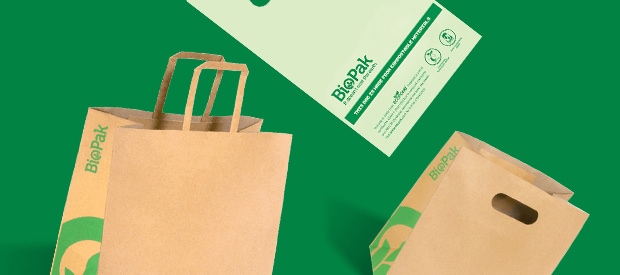 Paper Bags & Compostable Bioplastic Bags