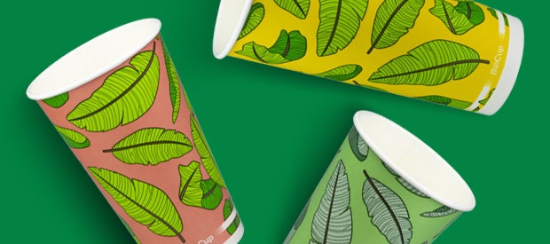 Paper Cup – Compostable Paper Cold Cups – Leaf