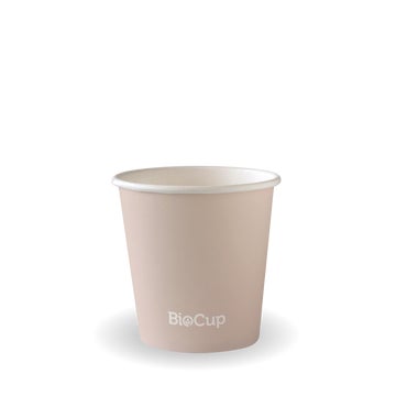 4oz Beige Water Based Paper Cup