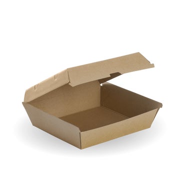 brown paper dinner box