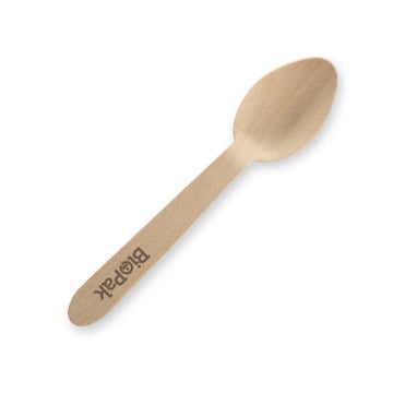 10cm Wood Teaspoon