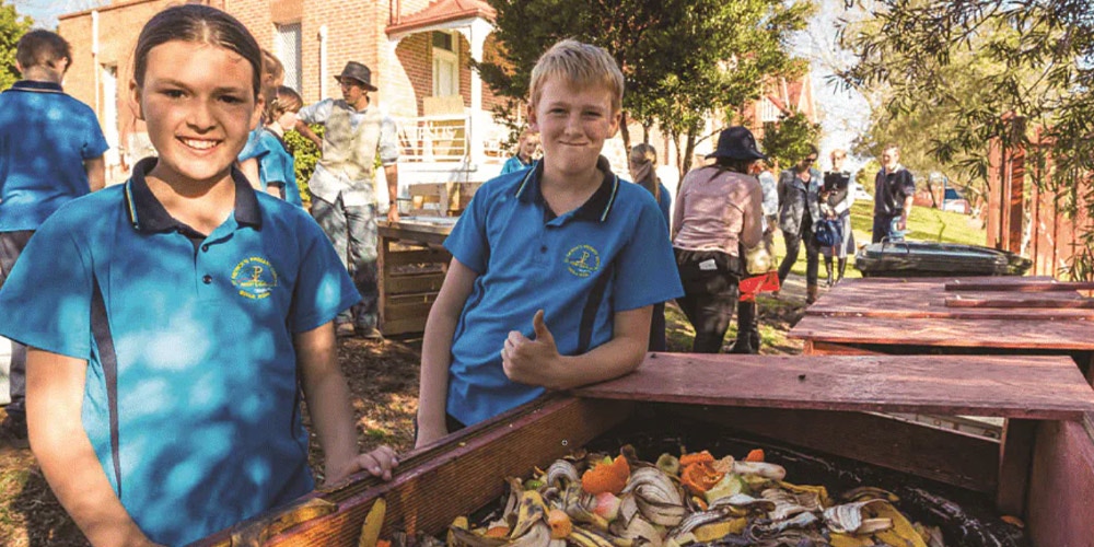 School-composting-in-the-Bega-Valley-Shire-Council